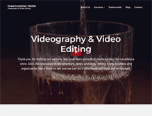 Tablet Screenshot of dreamcatchermedia.net